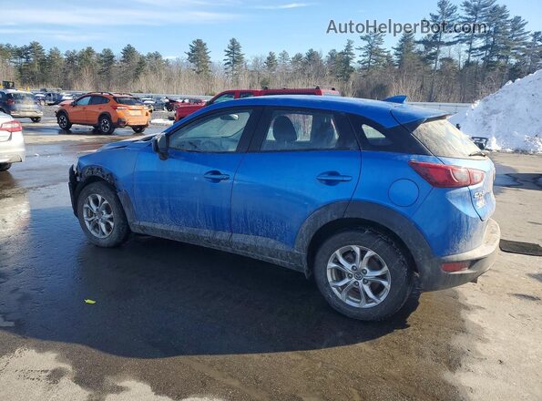 JM1DKFB76G0129489 2016 MAZDA CX-3 Blue Հետևի ձախ