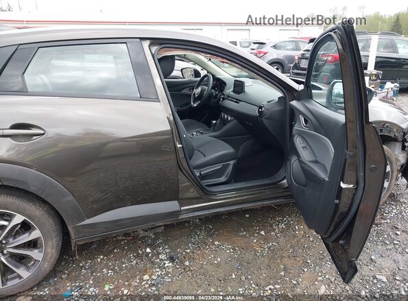 JM1DKFC74K0441897 2019 MAZDA CX-3 Gray წინა სალონის ხედი