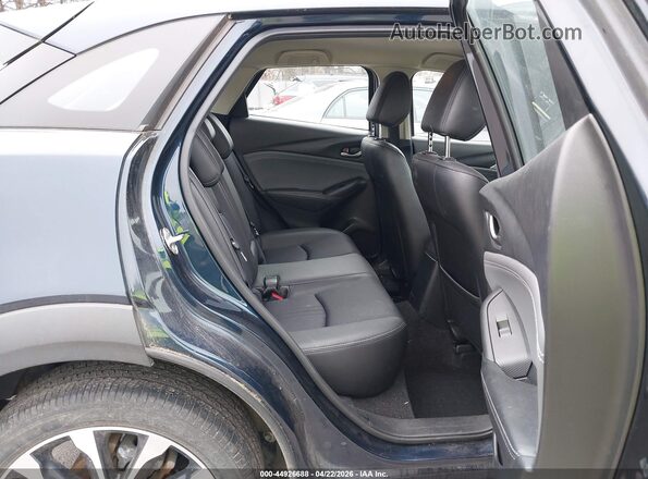JM1DKFC75K0404342 2019 MAZDA CX-3 Navy VIN კოდის სტიკერის ხედი