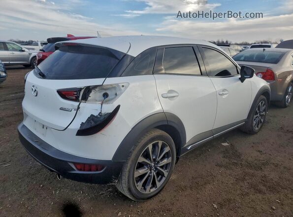 JM1DKFD71K0448546 2019 MAZDA CX-3 White Trasero derecho