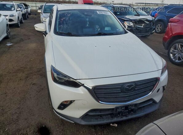 JM1DKFD71K0448546 2019 MAZDA CX-3 White Vista frontal