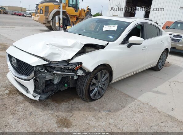 JM1GL1TY5M1613826 2021 MAZDA 6 White Przód lewy