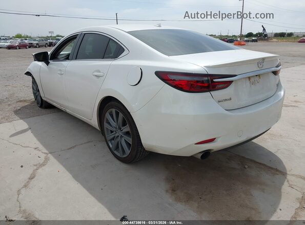 JM1GL1TY5M1613826 2021 MAZDA 6 White Tył lewy