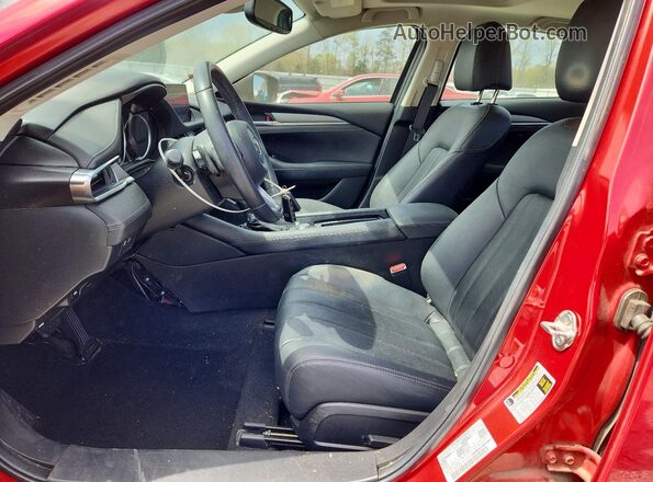 JM1GL1TY5M1614815 2021 MAZDA 6 Red Front interior view