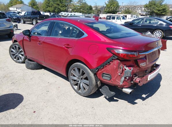 JM1GL1TY7K1508699 2019 MAZDA 6 Red Tył lewy