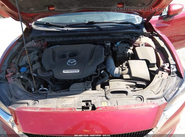 JM1GL1TY7K1508699 2019 MAZDA 6 Red Widok z tyłu