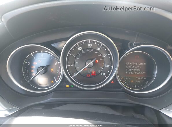 JM1GL1TY8J1301088 2018 MAZDA 6 White Հետևի նստատեղերի տեսք
