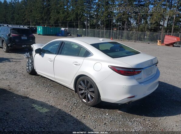 JM1GL1TY8J1301088 2018 MAZDA 6 White Հետևի ձախ