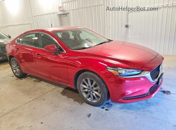 JM1GL1UM5M1608587 2021 MAZDA 6 Красный Передняя правая четверть