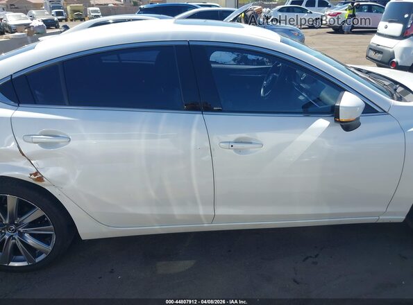 JM1GL1VM0L1512959 2020 MAZDA 6 Белый Вид задней части салона