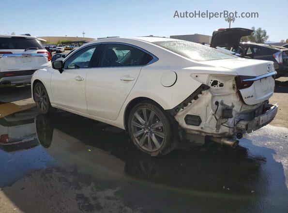 JM1GL1VM2M1608058 2021 MAZDA 6 White Задня ліва чверть