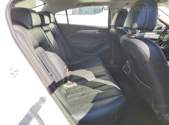 JM1GL1VM2M1608058 2021 MAZDA 6 White Вид задніх сидінь