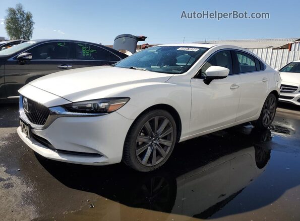 JM1GL1VM2M1608058 2021 MAZDA 6 White Панорамний вид салону 360°