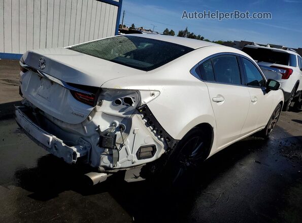 JM1GL1VM2M1608058 2021 MAZDA 6 White Задня права чверть