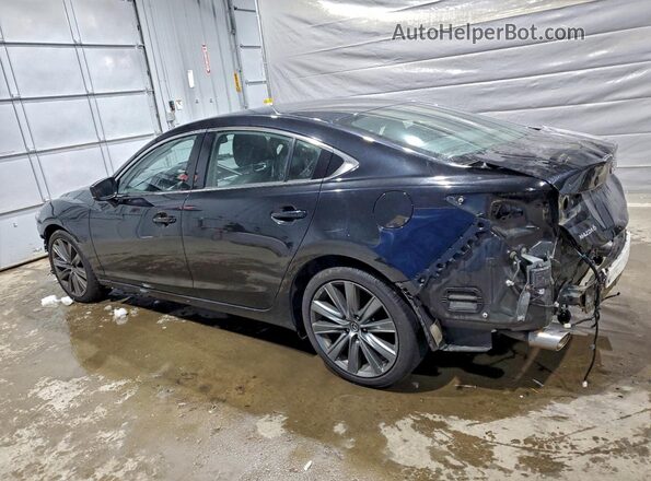 JM1GL1VM4M1602388 2021 MAZDA 6 Black Rear left