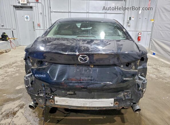 JM1GL1VM4M1602388 2021 MAZDA 6 Black Rear view