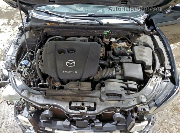 JM1GL1VM4M1602388 2021 MAZDA 6 Black Rear interior view