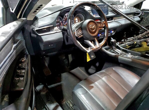 JM1GL1VM4M1602388 2021 MAZDA 6 Black Dashboard view