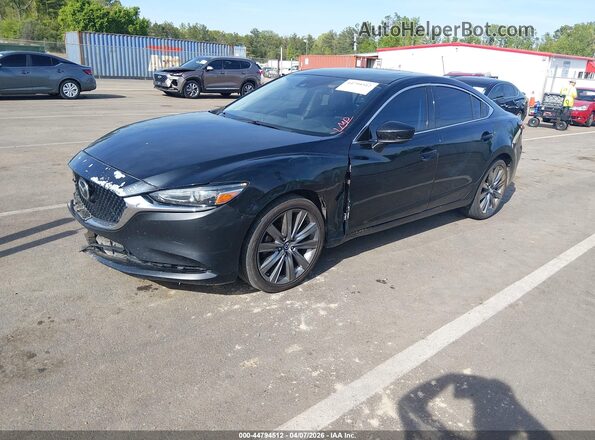 JM1GL1VM8L1514328 2020 MAZDA 6 Black Передня ліва чверть