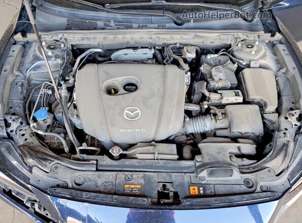 JM1GL1VM8M1617816 2021 MAZDA 6 Blue Vista interior trasera