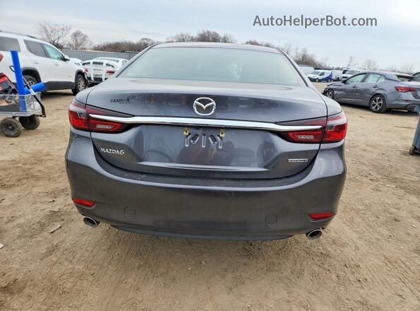 JM1GL1VMXM1617817 2021 MAZDA 6 Gray Հետևի տեսք