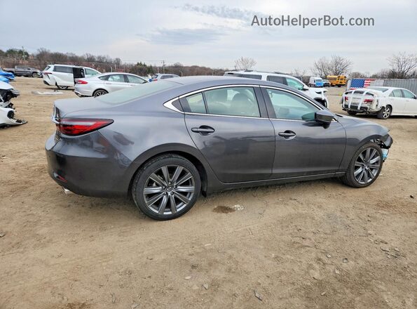 JM1GL1VMXM1617817 2021 MAZDA 6 Gray Հետևի աջ