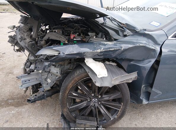 JM1GL1WY4M1600433 2021 MAZDA 6 Gray Front view