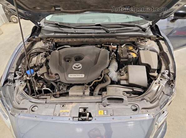 JM1GL1WYXM1600937 2021 MAZDA 6 Blue Vista interior trasera