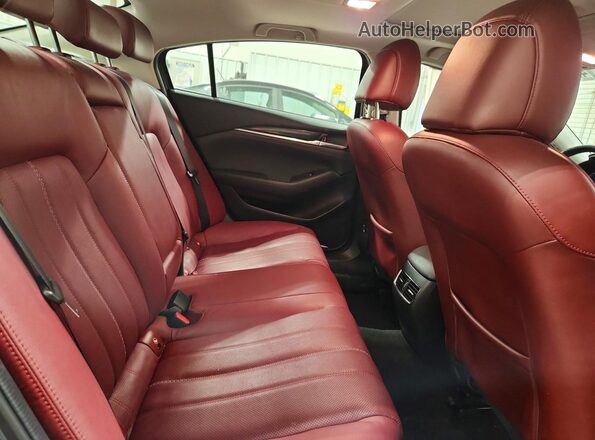 JM1GL1WYXM1600937 2021 MAZDA 6 Blue Vista de los asientos traseros
