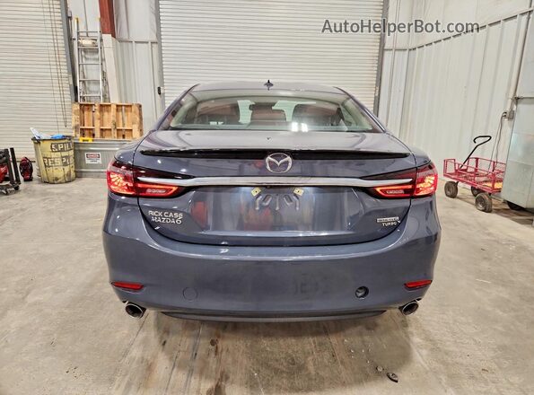 JM1GL1WYXM1600937 2021 MAZDA 6 Blue Vista trasera