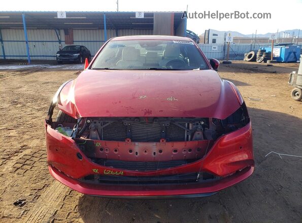 JM1GL1XY9K1504860 2019 MAZDA 6 Red Вид спереду