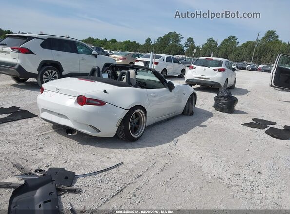 JM1NDAB72G0105689 2016 MAZDA MX-5 MIATA Белый Задняя правая четверть