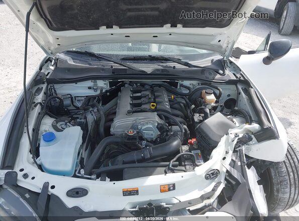 JM1NDAB72G0105689 2016 MAZDA MX-5 MIATA Белый Вид сзади
