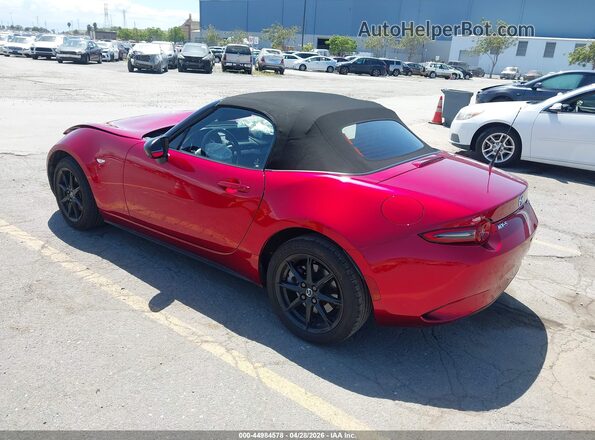JM1NDAB75S0657907 2025 MAZDA MX-5 MIATA Red უკანა მარცხენა