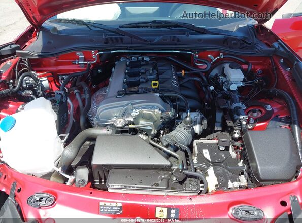 JM1NDAB75S0657907 2025 MAZDA MX-5 MIATA Red უკანა ხედი