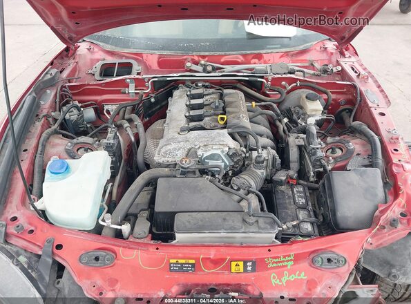 JM1NDAD76G0100217 2016 MAZDA MX-5 MIATA Red Vista trasera