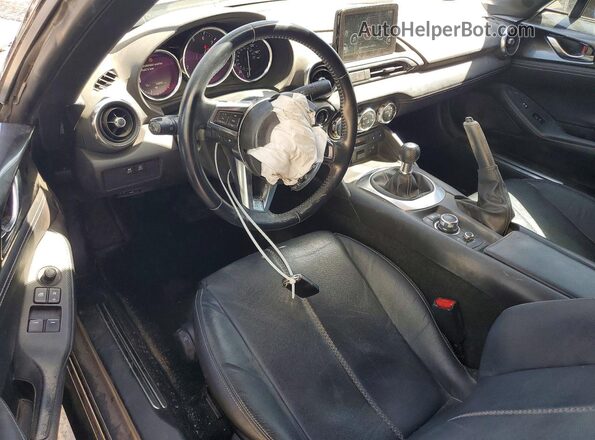 JM1NDAD77M0454808 2021 MAZDA MX-5 Gray Dashboard view