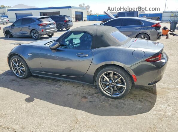 JM1NDAD77M0454808 2021 MAZDA MX-5 Gray Rear left