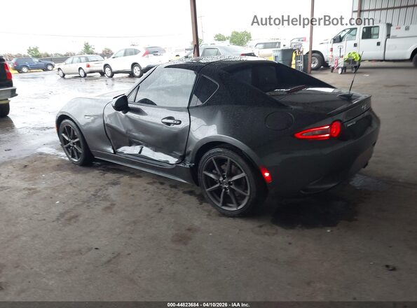 JM1NDAL75H0100518 2017 MAZDA MX-5 MIATA RF Gray Rear left