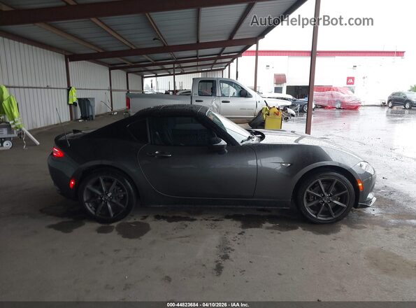 JM1NDAL75H0100518 2017 MAZDA MX-5 MIATA RF Gray Rear interior view