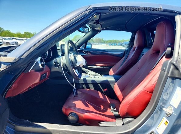 JM1NDAM70L0418330 2020 MAZDA MX-5 Синий Вид салона спереди