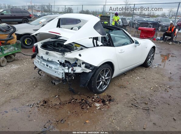 JM1NDAM70P0560649 2023 MAZDA MX-5 MIATA RF Белый Задняя правая четверть