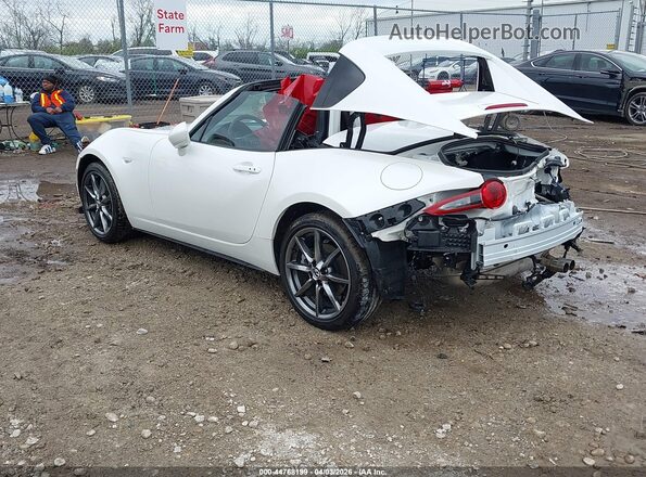JM1NDAM70P0560649 2023 MAZDA MX-5 MIATA RF Белый Задняя левая четверть