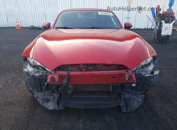 JM1NDAM71H0105455 2017 MAZDA MX-5 Red Вид спереду