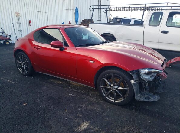 JM1NDAM71H0105455 2017 MAZDA MX-5 Red Передня права чверть