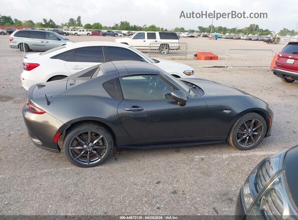 JM1NDAM71K0304464 2019 MAZDA MX-5 MIATA RF Серый Вид задней части салона