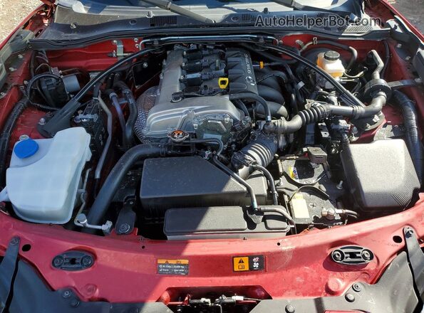 JM1NDAM71L0410060 2020 MAZDA MX-5 Red Սալոնի հետևի տեսք