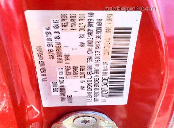 JM1NDAM71L0410060 2020 MAZDA MX-5 Red Շարժիչի բաժամունքի տեսք