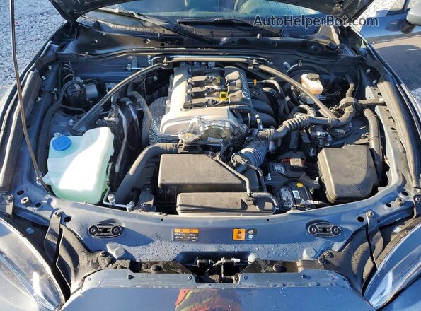 JM1NDAM71L0411659 2020 MAZDA MX-5 Серый Вид задней части салона