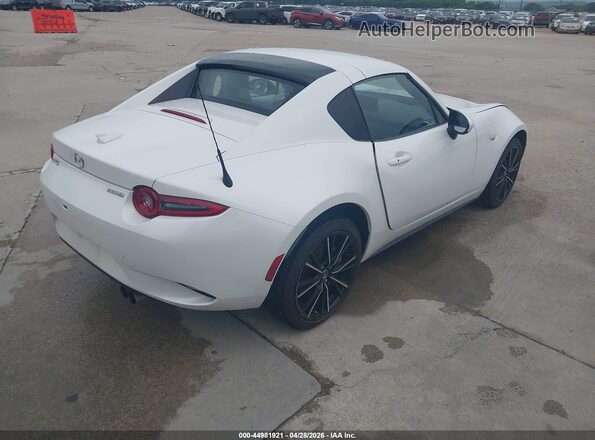 JM1NDAM71R0600305 2024 MAZDA MX-5 MIATA RF White Հետևի աջ